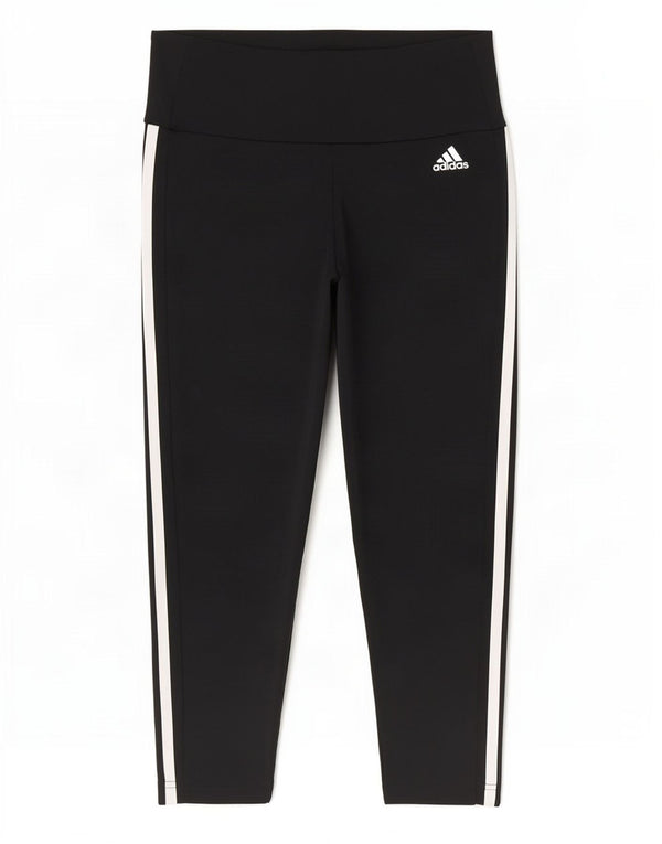 Leggings Adidas Aeroready Capri da donna UK 8/10 Small Poliestere nero
