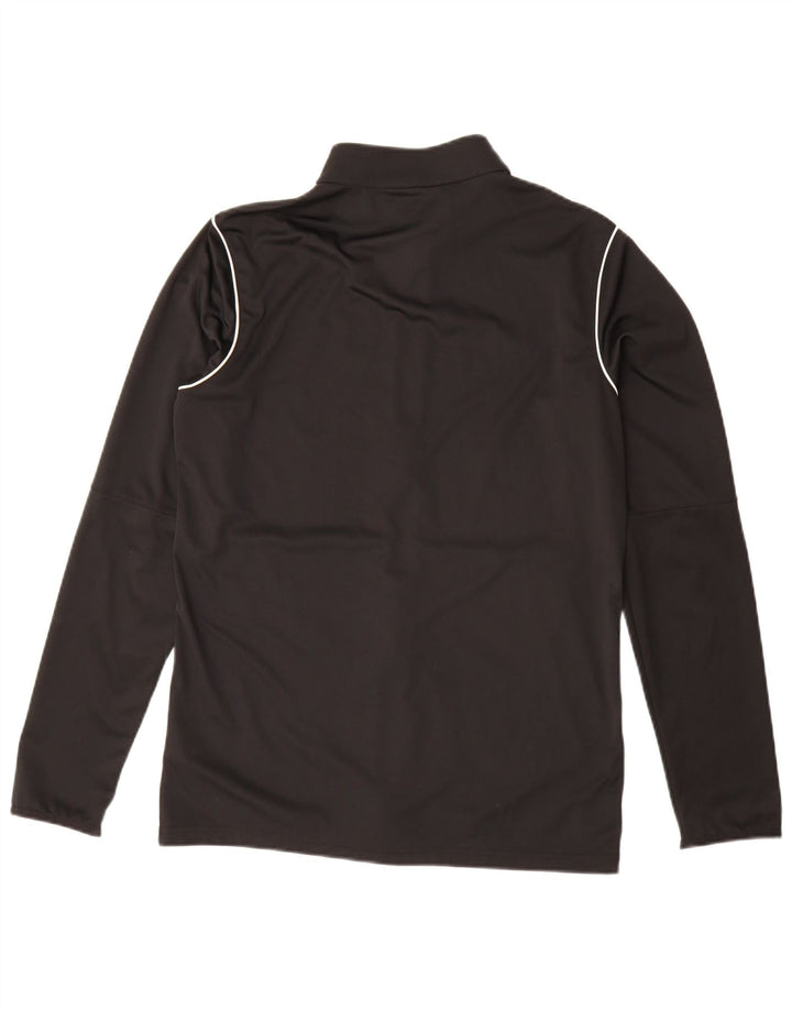 Giacca da tuta grafica Nike Dri Fit da uomo, poliestere nero medio
