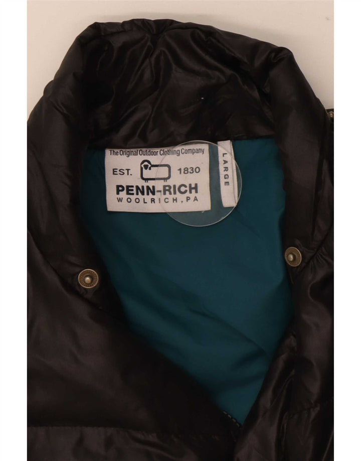 Giacca imbottita da uomo Woolrich UK 40 grande nera