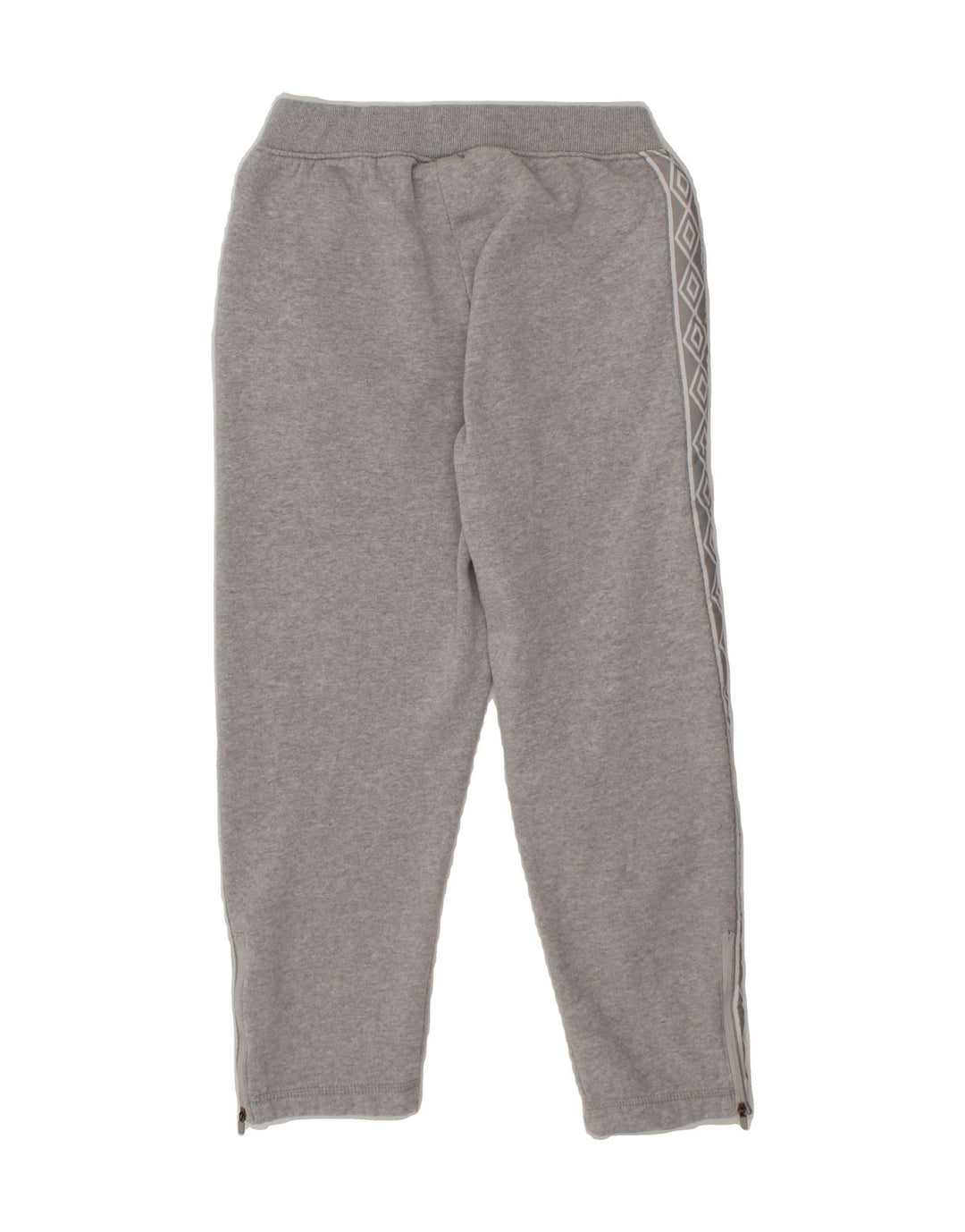 UMBRO Womens Graphic Tracksuit Trousers UK 10 Small  Grey Cotton Vintage Umbro and Second-Hand Umbro from Messina Hembry 