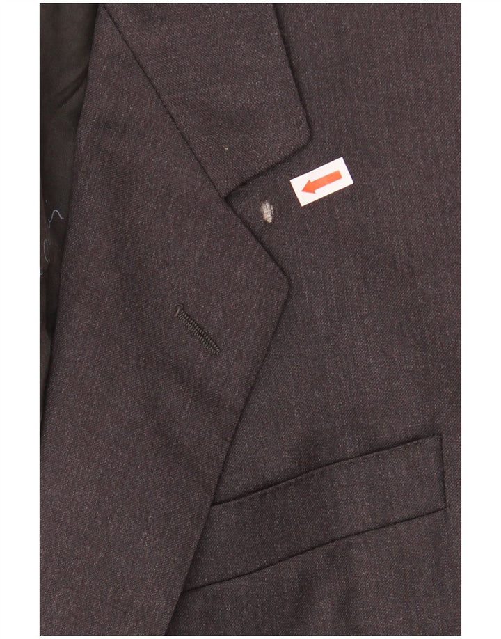 Giacca blazer da uomo a 2 bottoni Pierre Cardin UK 38 viola medio