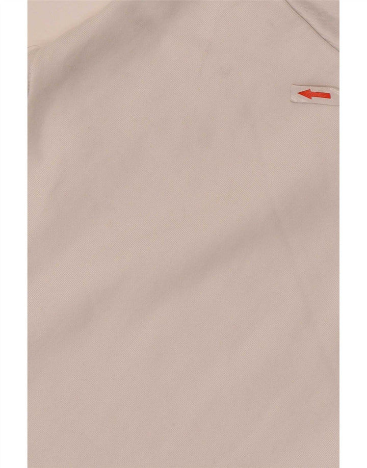 Diesel Felpa grafica da uomo Maglione grande cotone bianco