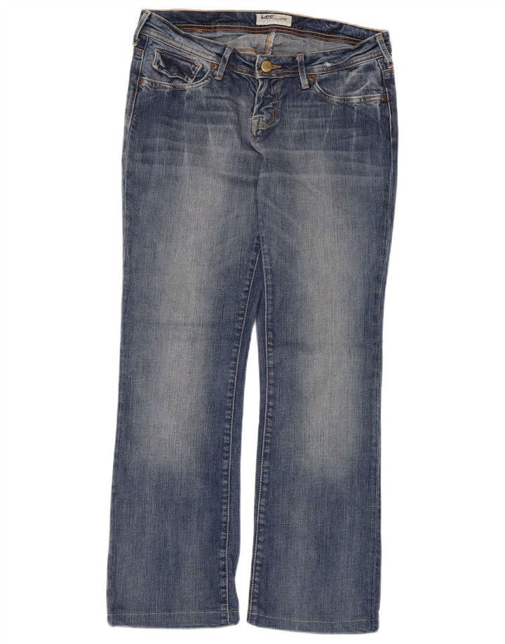 Jeans Lee Bootcut corallo da donna W28 L27 cotone blu