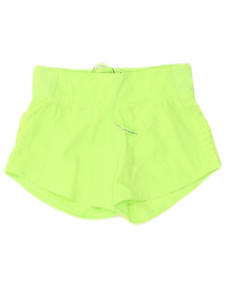 Pantaloncini sportivi da donna Under Armour UK 8 piccoli verdi