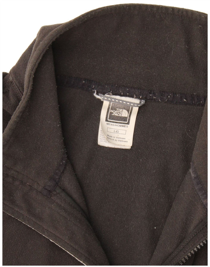 Giacca in pile da uomo The North Face UK 40 Large Nero Poliestere