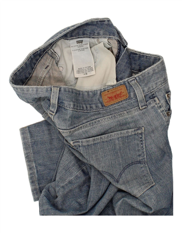 LEVI'S Womens Slim Jeans US 4 Small W30 L32 Blue Cotton Vintage Levi's and Second-Hand Levi's from Messina Hembry 