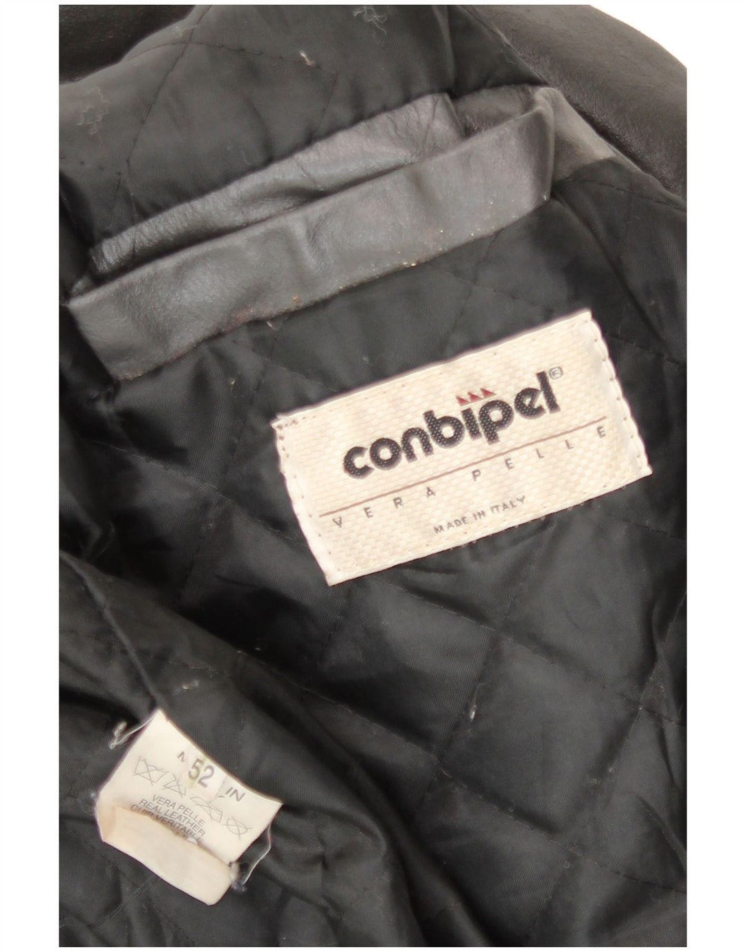 Giacca Pelle Uomo Conbipel IT 52 Large Pelle Grigia