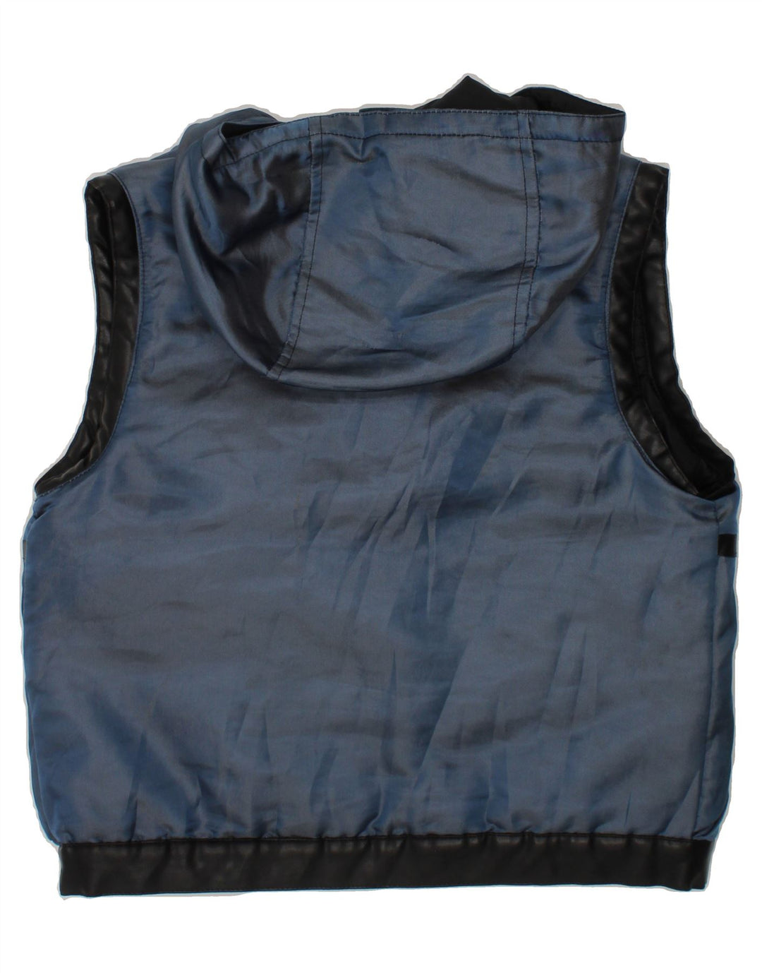 GIANFRANCO FERRE Boys Hooded Gilet 4-5 Years Blue Vintage Gianfranco Ferre and Second-Hand Gianfranco Ferre from Messina Hembry 