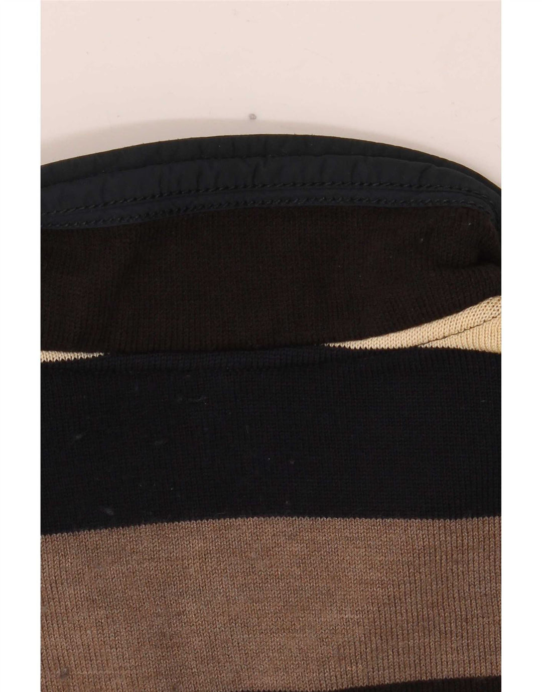 Paul & Shark Maglione da uomo con zip e collo XL a righe multicolore