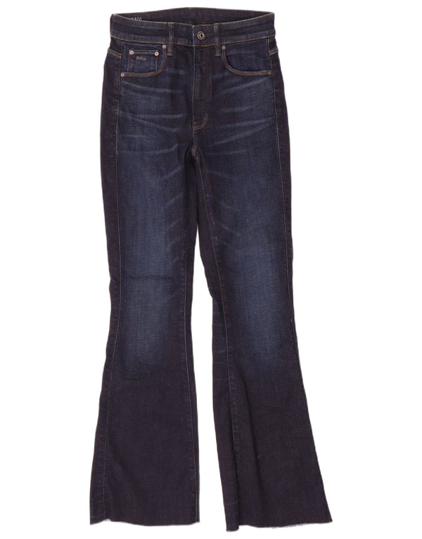 Jeans svasati da donna G-Star W28 L30 cotone blu navy
