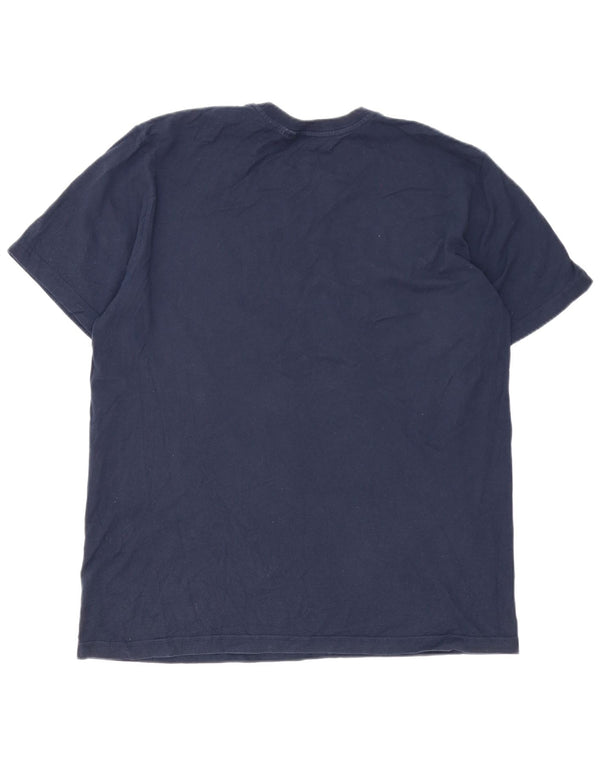 T-shirt grafica Nike da uomo con vestibilità standard UK 46/48 XL Blu navy