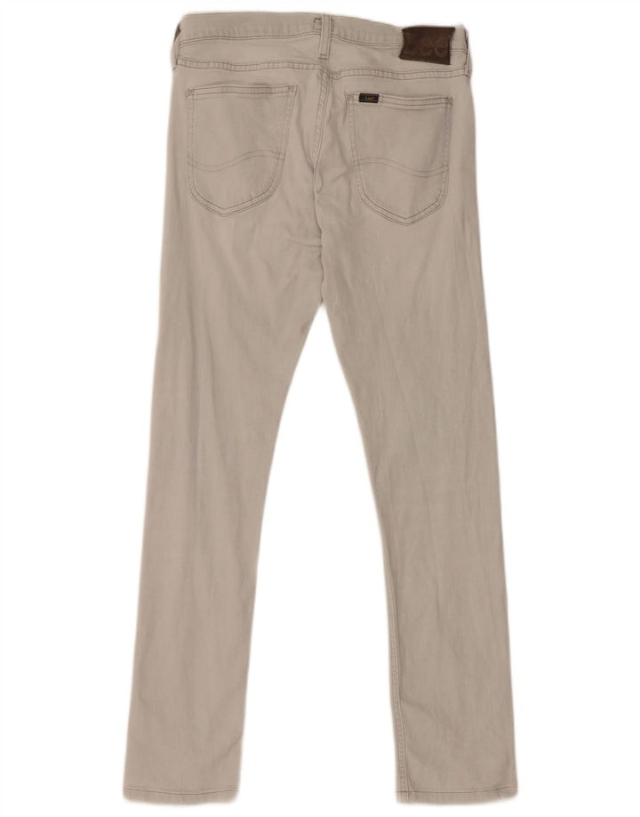 Jeans Lee Luke Slim da donna W29 L30 cotone grigio