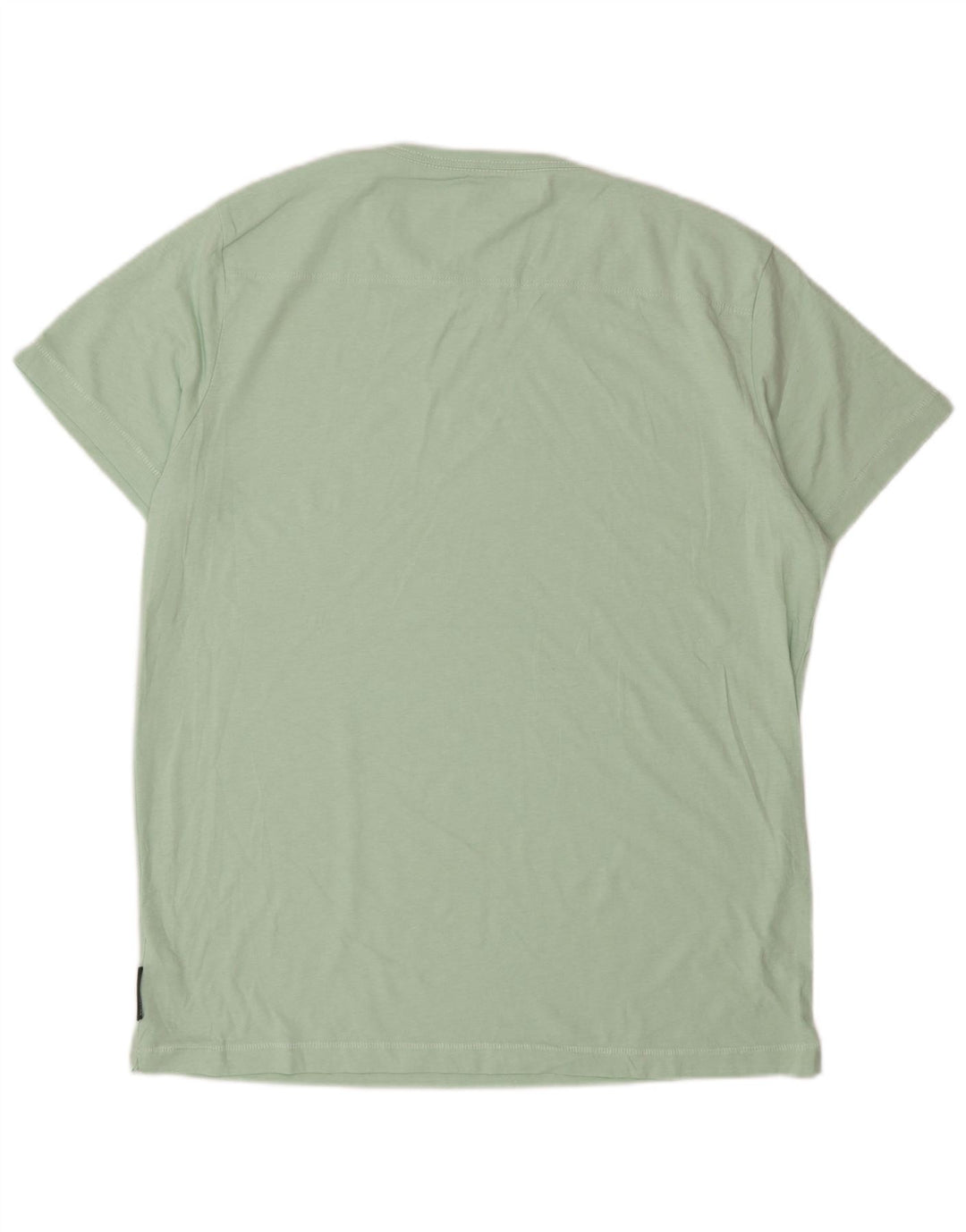 T-shirt da uomo French Connection Top grande in cotone verde