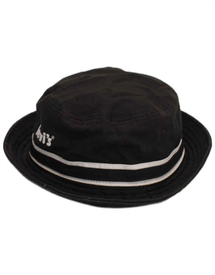 Cappello da pescatore grafico da uomo Levi Strauss & Co in cotone a righe nere medie