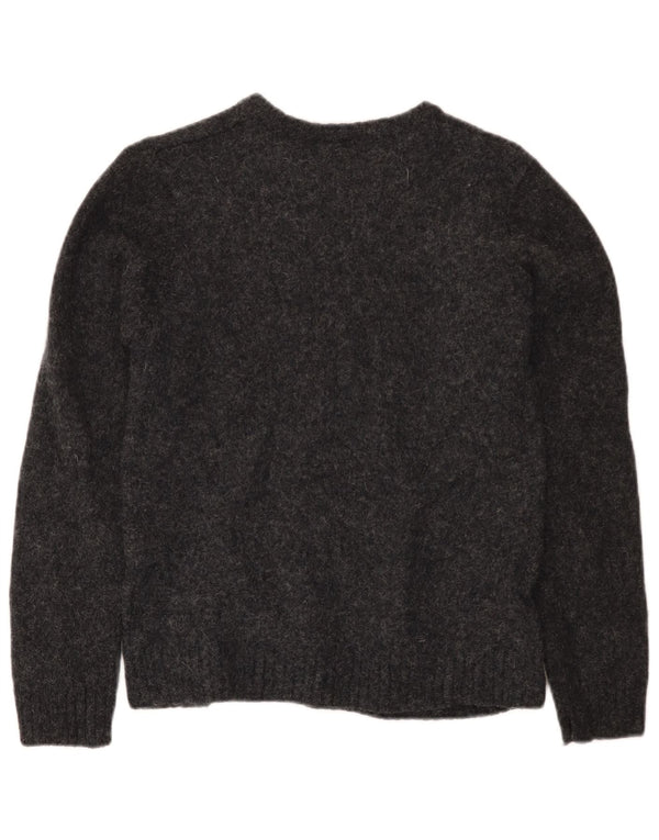Maglione girocollo per ragazzi Carhartt 7-8 anni in lana grigio medio