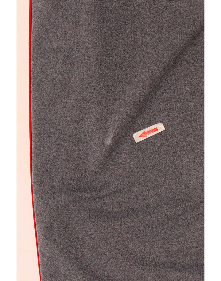 Pantaloni da tuta da uomo Fila Large in poliestere color block grigio