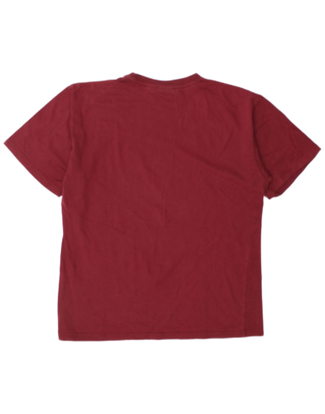 T-shirt Reebok da uomo Top Large in cotone bordeaux