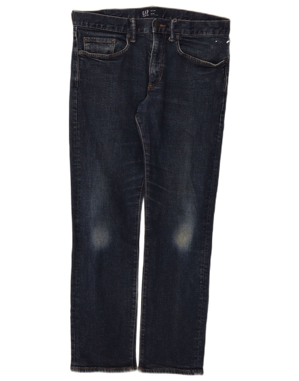 Jeans slim da uomo Gap W32 L27 cotone blu navy