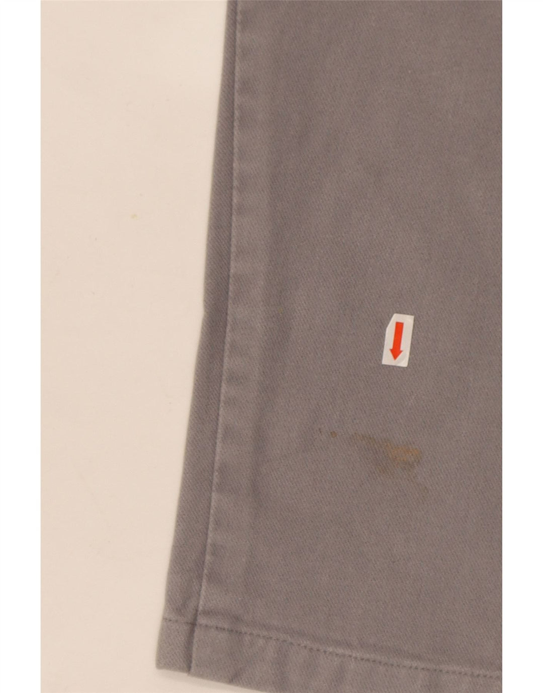 Jeans dritti da uomo Valentino W34 L26 in cotone grigio