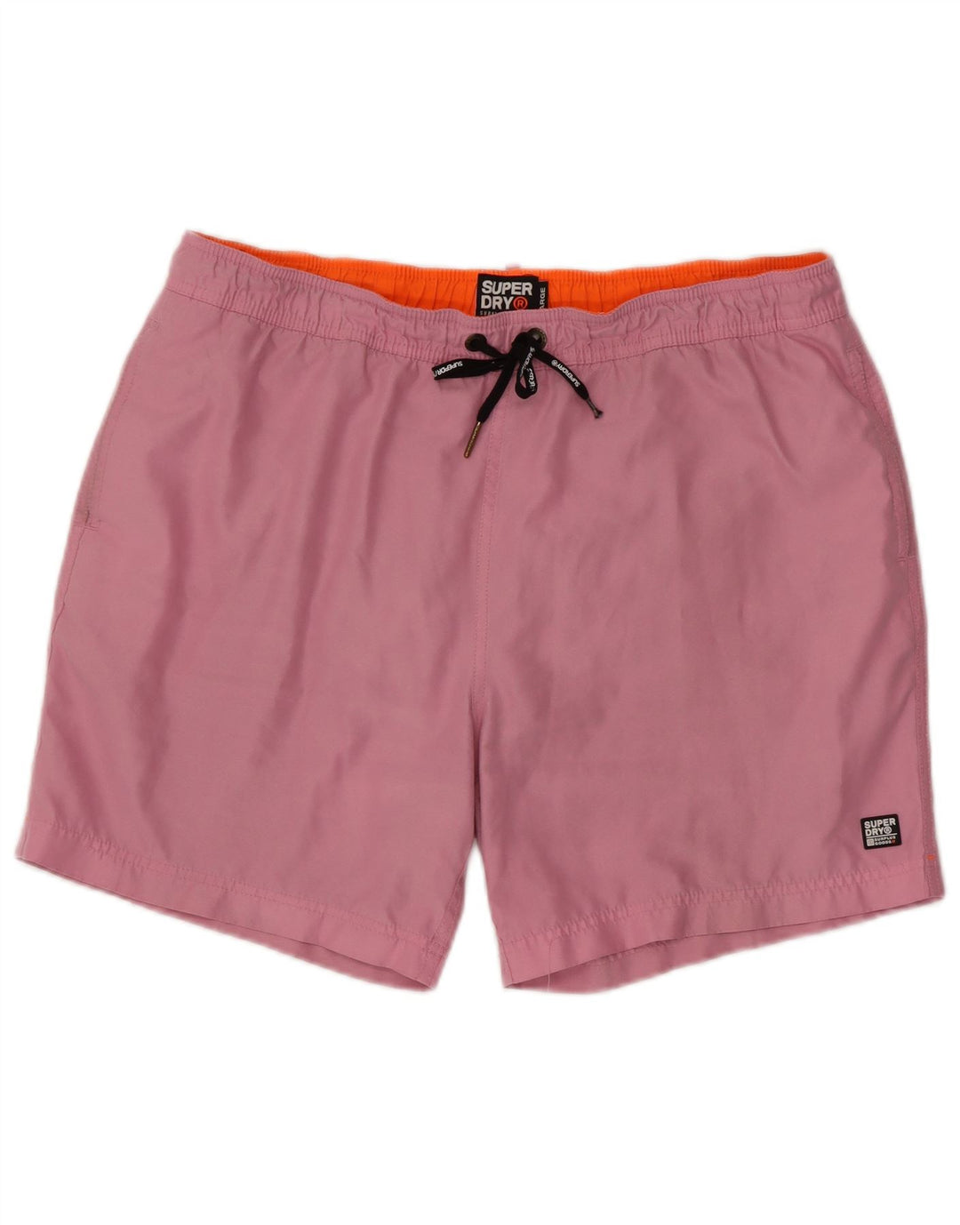 Pantaloncini da bagno da uomo Superdry XL rosa poliestere
