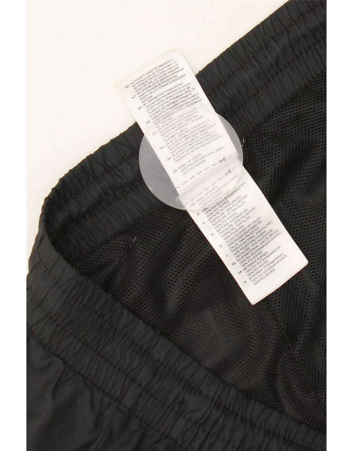 Pantaloni da tuta da uomo Adidas UK 38/40 Medium Nero Poliestere