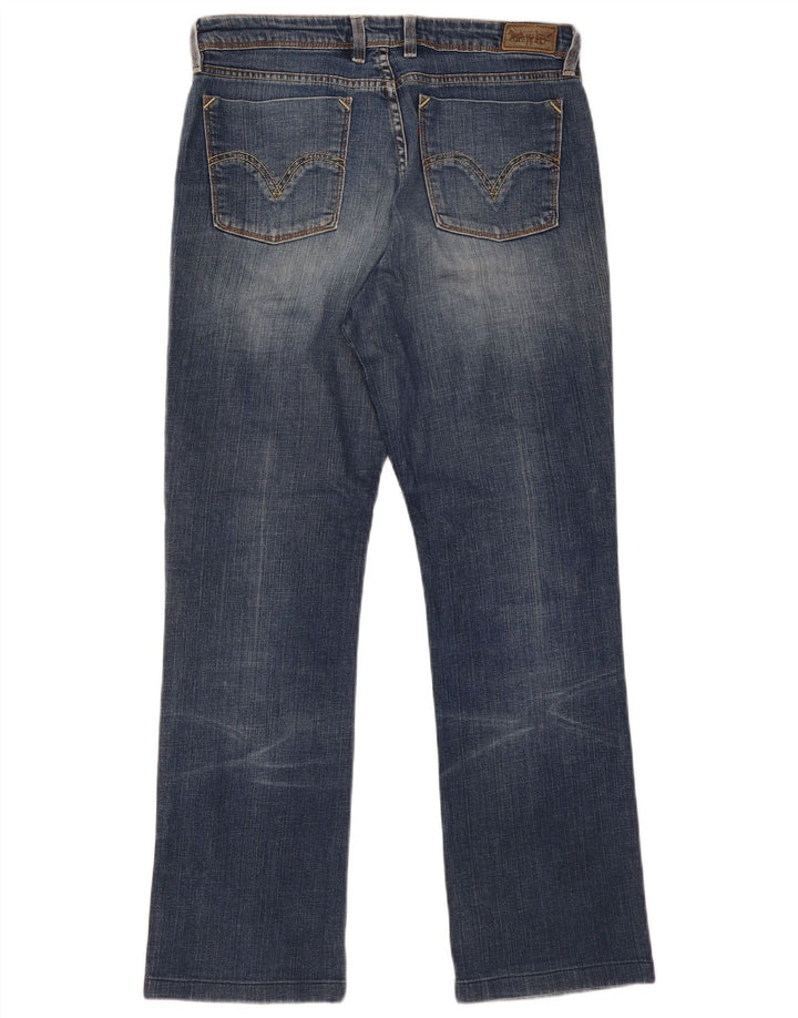 Levi's Donna 627 Jeans dritti W34 L30 Cotone blu