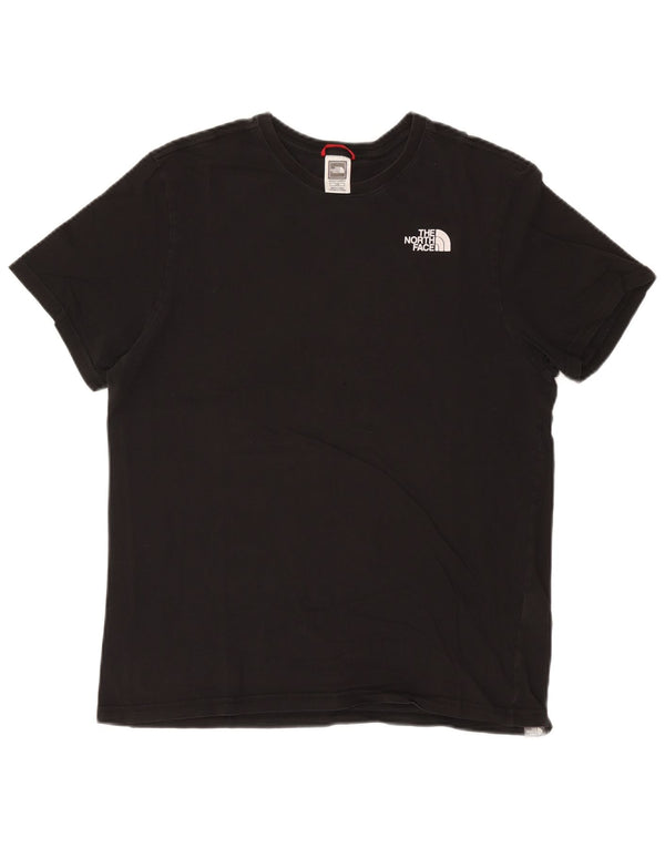 T-shirt grafica da uomo The North Face Top grande in cotone nero