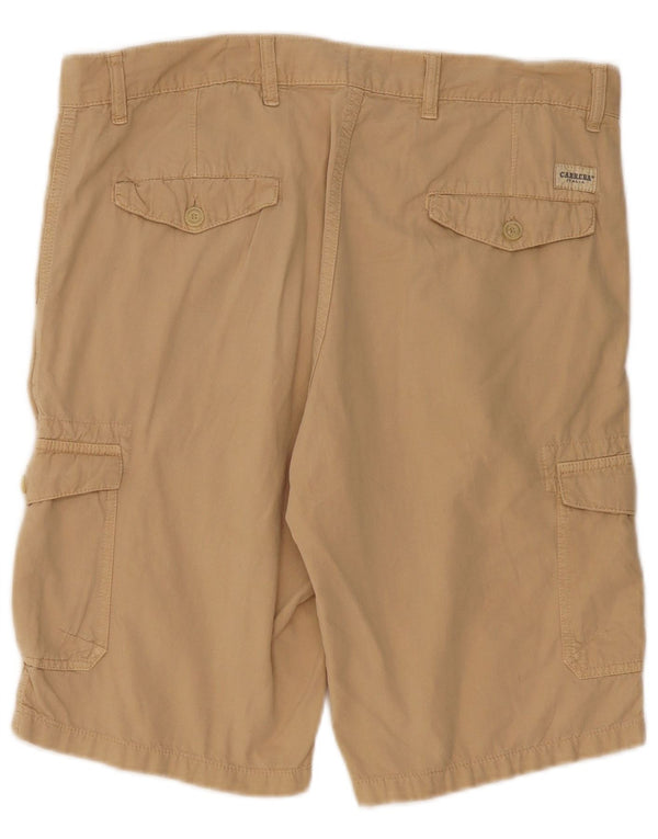 Carrera Pantaloncini cargo regolari da uomo 618 IT 50 Large W34 L12 Cotone beige