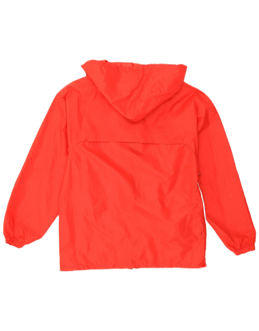 Giacca antipioggia con cappuccio da donna K-Way UK 14 media rossa