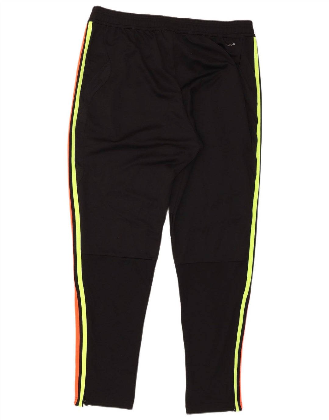 Pantaloni da tuta da uomo Adidas Large neri in poliestere