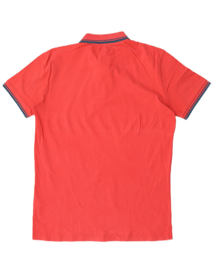 Polo da uomo Marlboro Classics XL in cotone a righe rosse