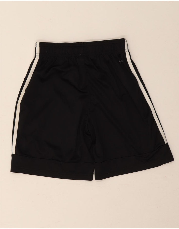 Pantaloncini sportivi Adidas Climalite da ragazzo 13-14 anni in poliestere nero