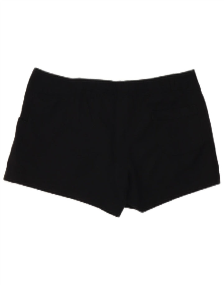 Pantaloncini casual da donna Adidas UK 12 Medium W32 Poliestere nero