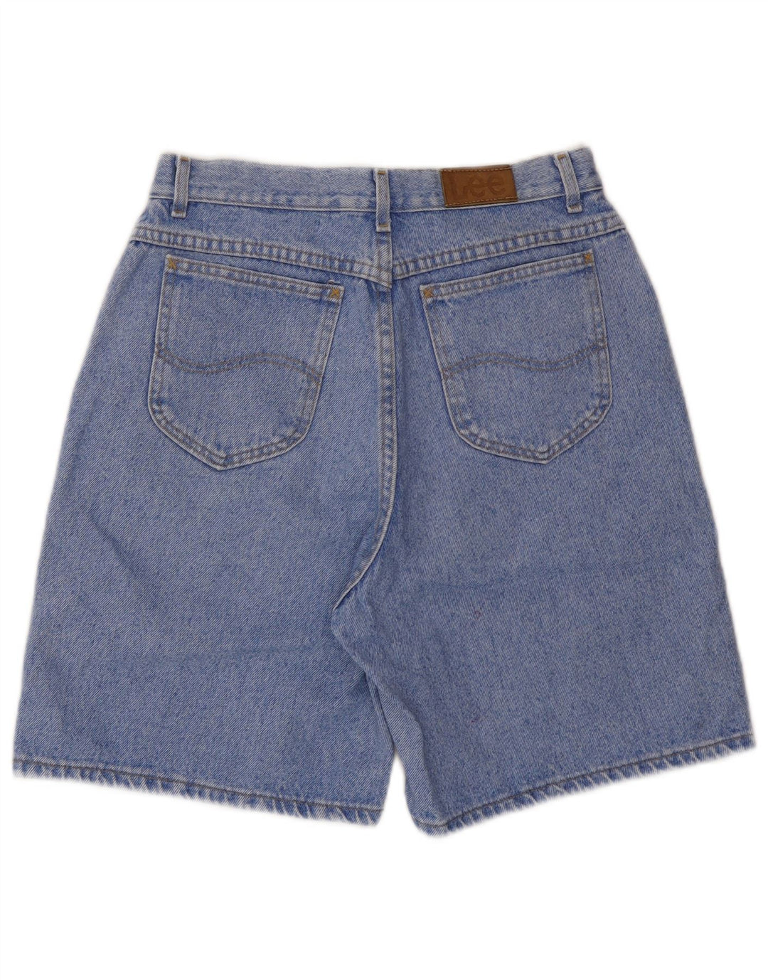 Pantaloncini di jeans da donna Lee medi W28 Blu