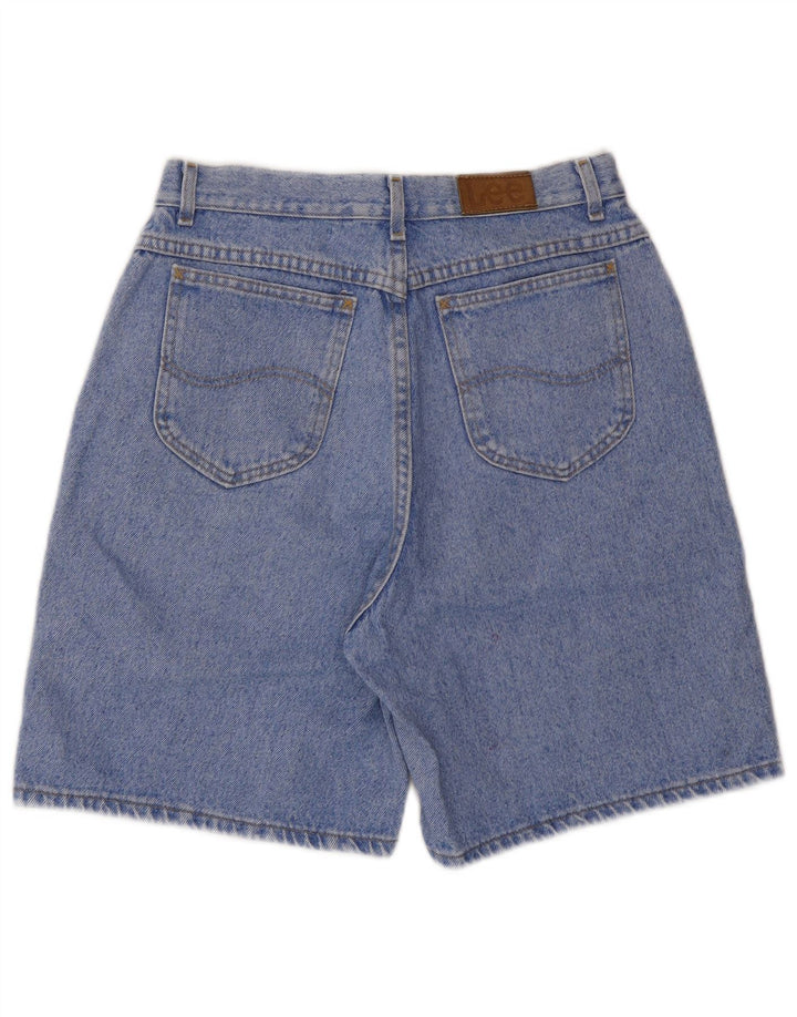 Pantaloncini di jeans da donna Lee medi W28 Blu