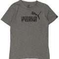 T-shirt grafica da uomo Puma Top piccola grigia