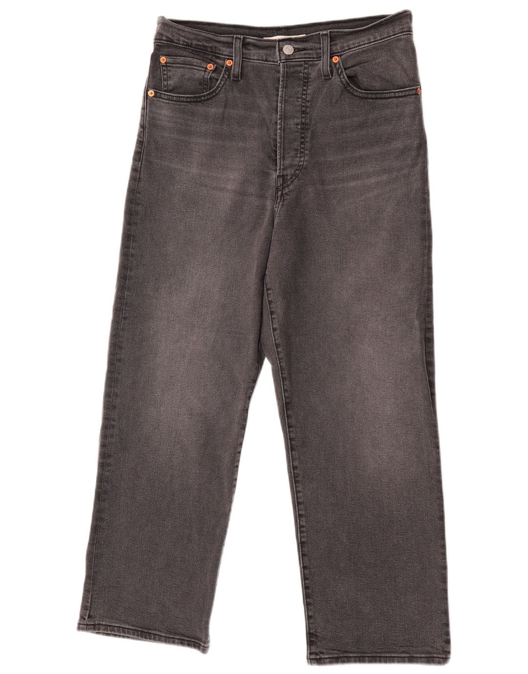 Jeans dritti da uomo Levi's W30 L27 cotone grigio