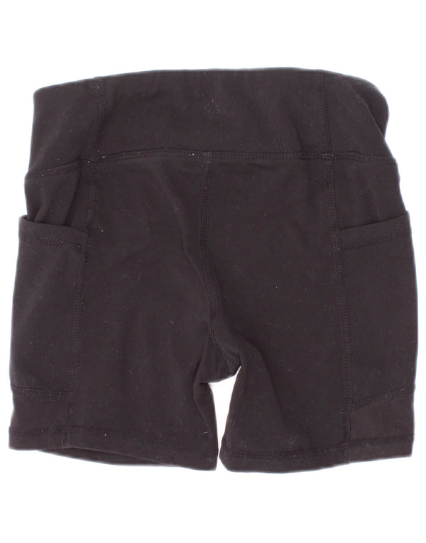 Pantaloncini sportivi Reebok bambina 4-5 anni XS poliestere nero