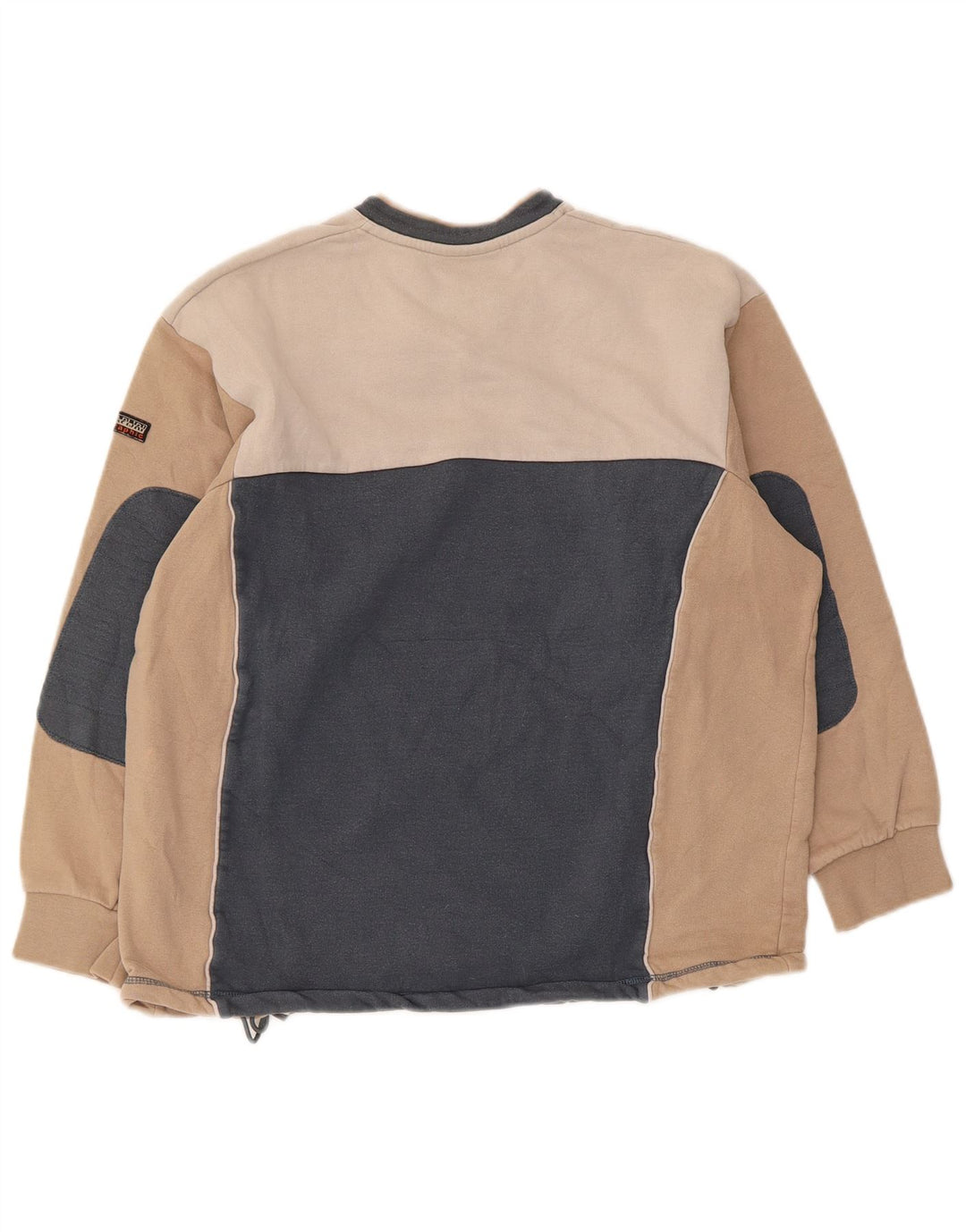 Felpa grafica da uomo Napapijri Jumper XS multicolore Colourblock