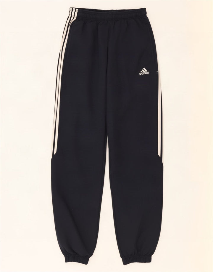 Pantaloni da tuta da uomo Adidas Joggers medi in poliestere blu navy