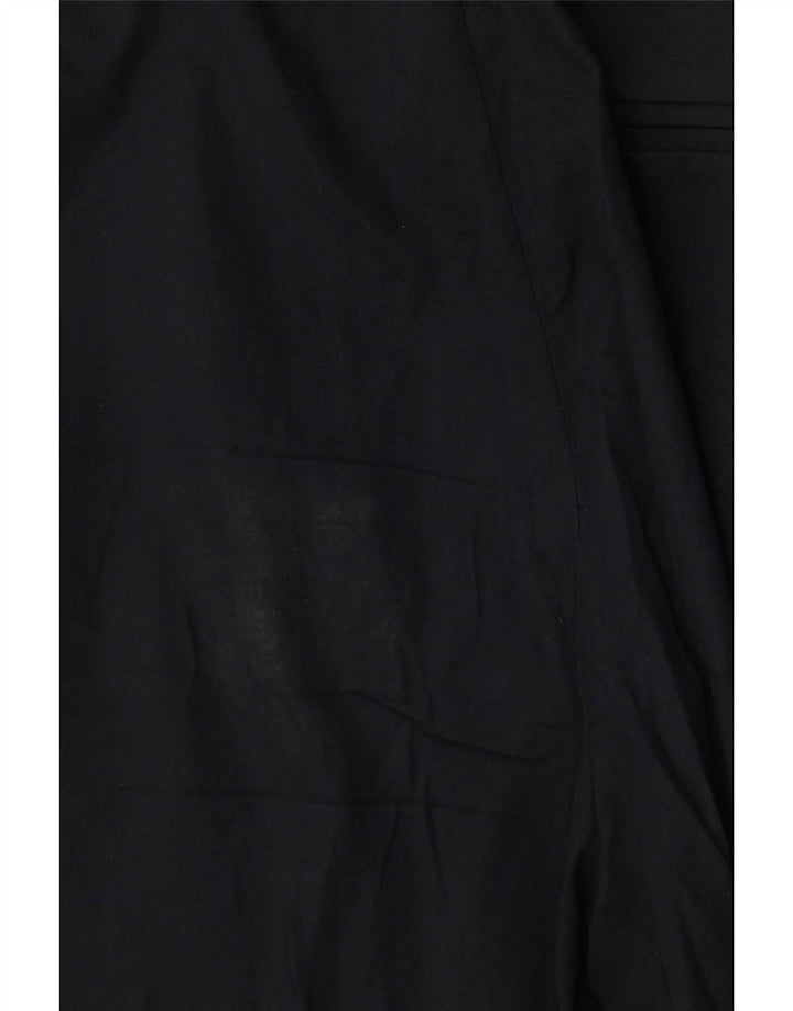 Pantaloni da abito slim fit da uomo Marks & Spencer W36 L31 lana blu navy