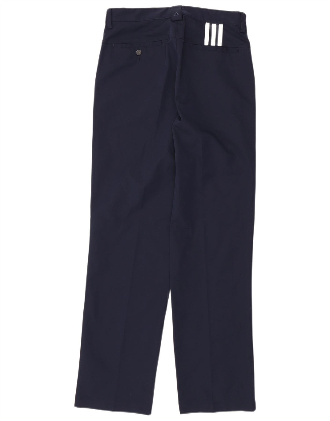 Pantaloni chino dritti ADIDAS da uomo Climalite W30 L32 poliestere blu navy