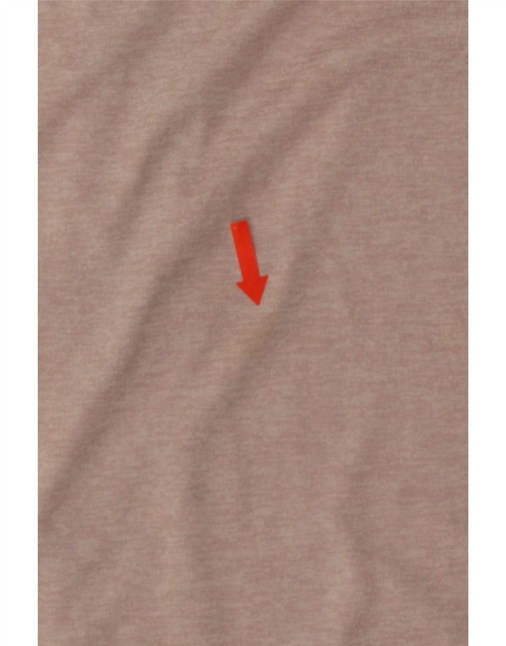 Canotta Nike Dri Fit da donna UK 12 poliestere rosa medio