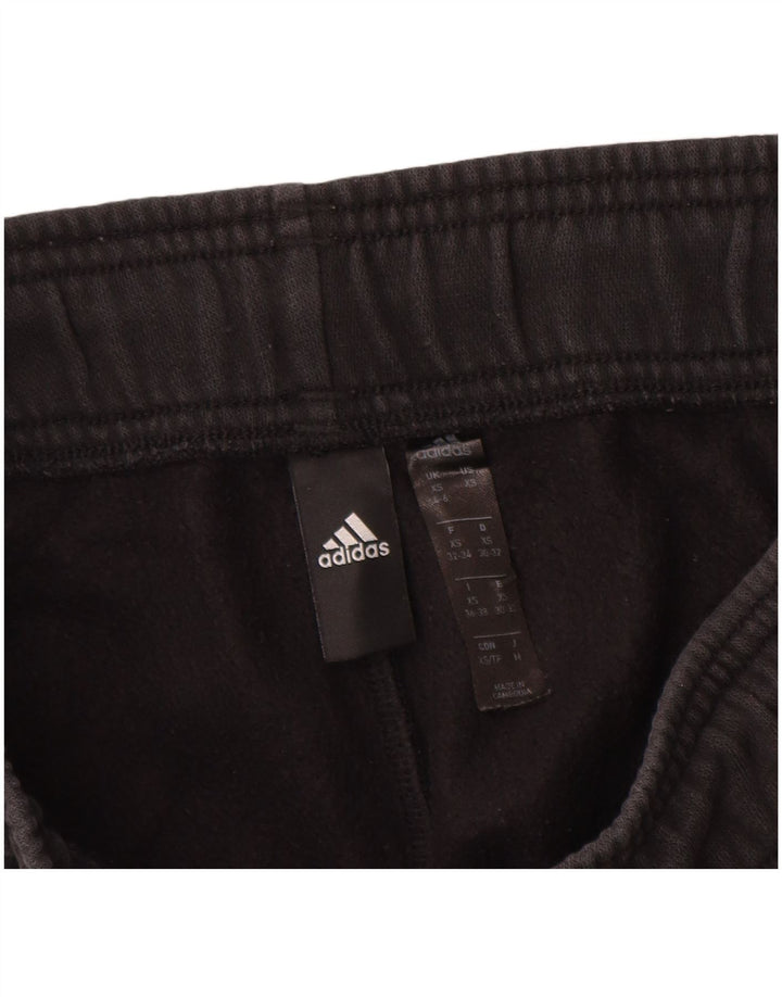 Pantaloni da tuta da donna ADIDAS UK 4/6 XS cotone nero