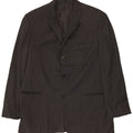 Giacca blazer da uomo a 3 bottoni HUGO BOSS EU 54 2XL Lana grigia