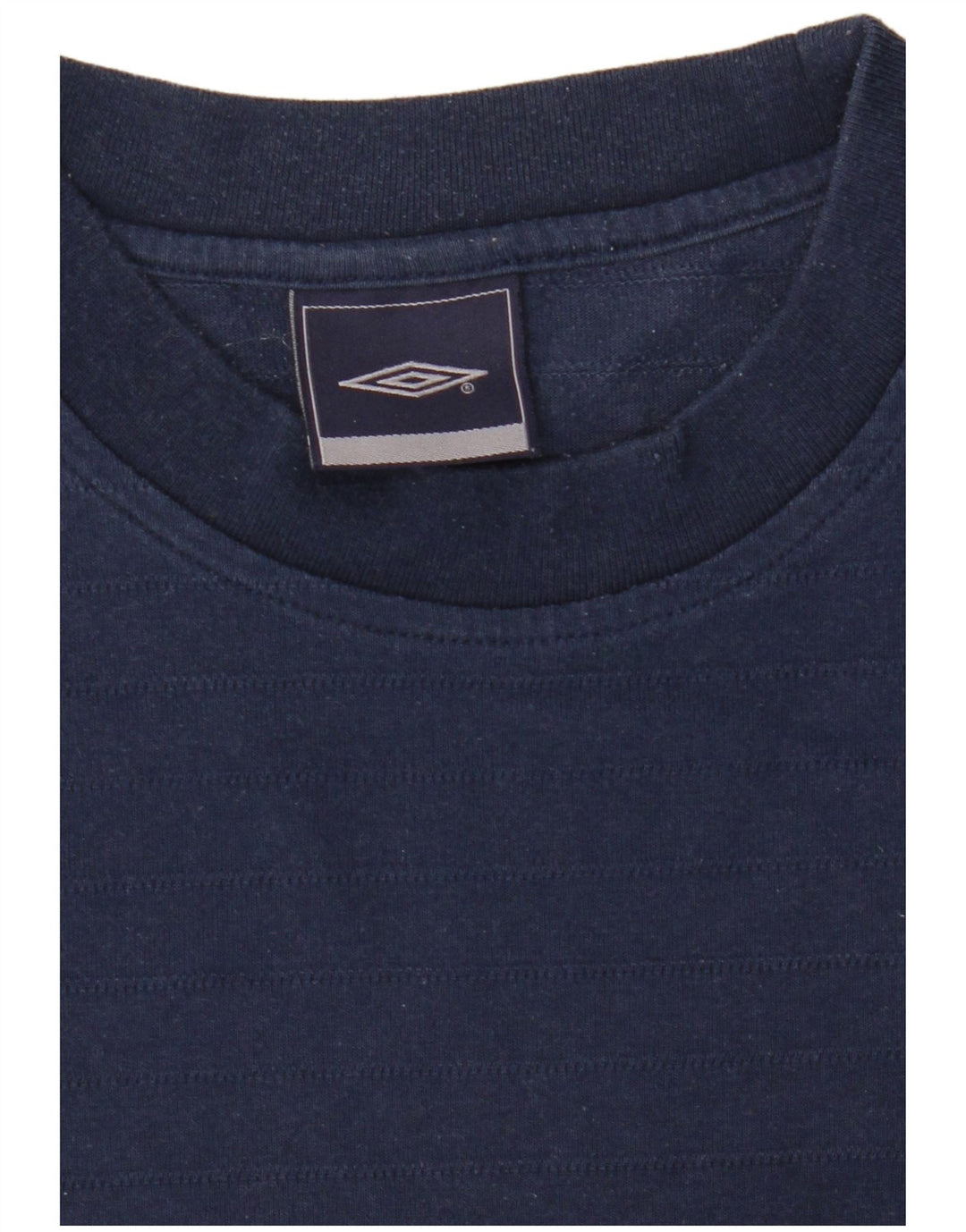 T-shirt da uomo Umbro Top medio in poliestere blu navy