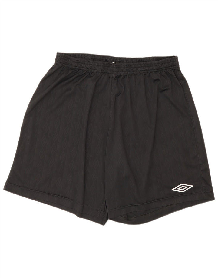 Pantaloncini sportivi da uomo Umbro XL neri in poliestere