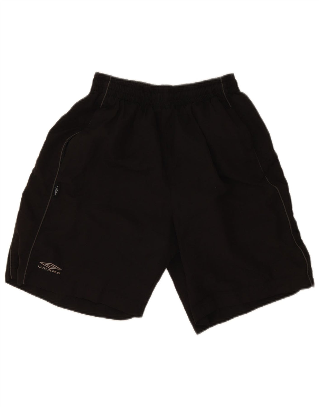 Pantaloncini sportivi da uomo Umbro medio nero in poliestere