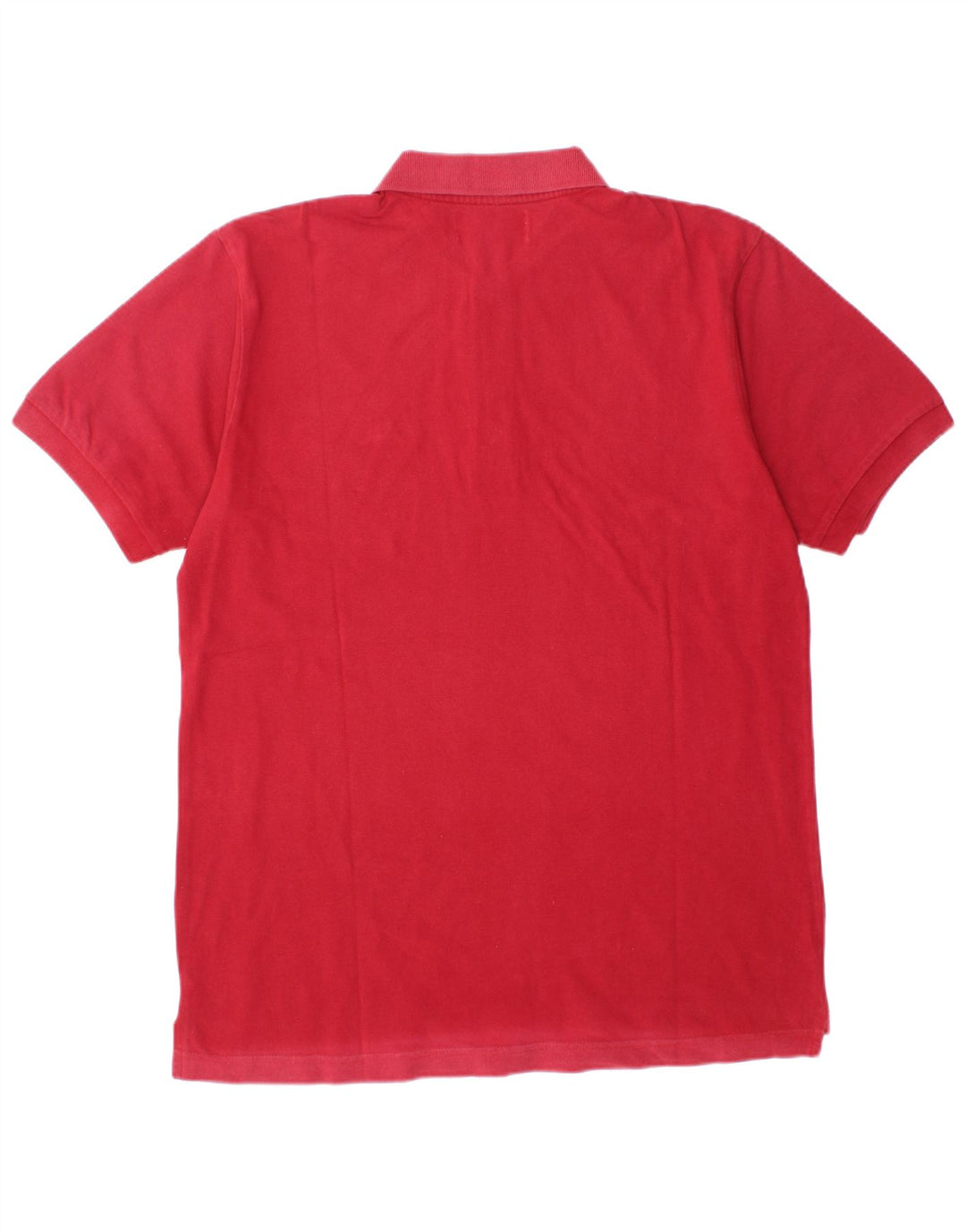 KAPPA Mens Polo Shirt Large Red Cotton