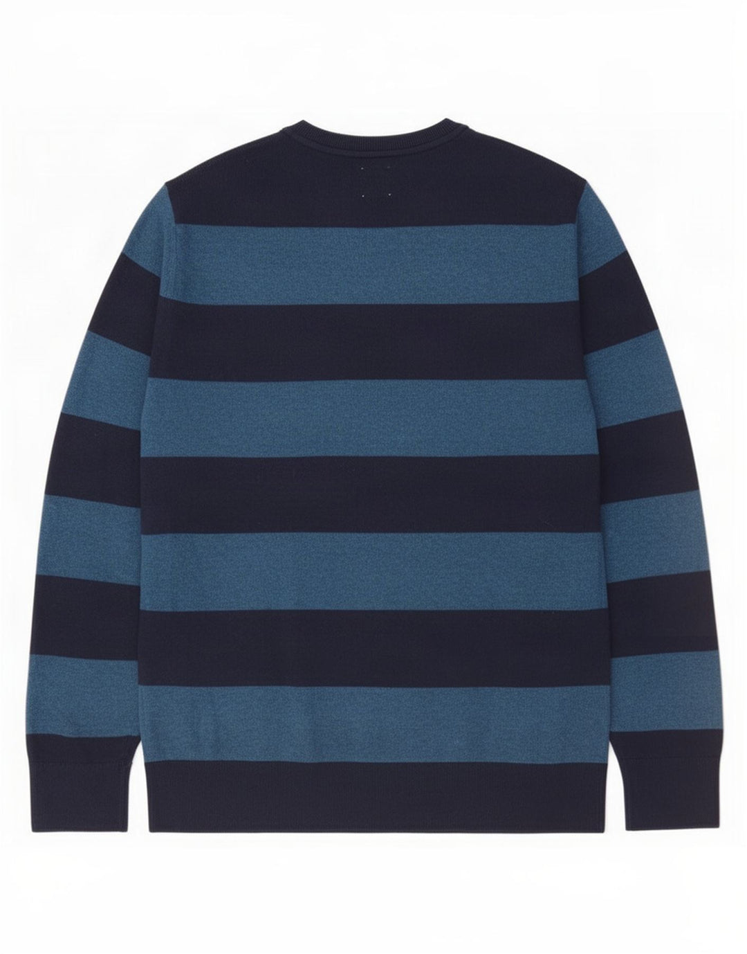 Maglione da uomo girocollo Gap in cotone a righe medie blu navy